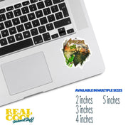 Amazon Rainforest Sticker - Brazil Rainforest Sticker - Rainforest Decal