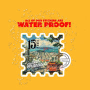 San Francisco Sticker - Vintage San Francisco Sticker - San Francisco Vintage Postage Stamp Sticker
