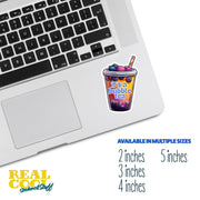 Bubble Tea Sticker - It's A Bubble Tea Kind Of Day Sticker