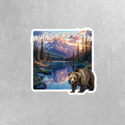 Wanderlust Sticker - Rocky Mountain Sticker - Outdoor Life Sticker