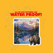 Wanderlust Sticker - Rocky Mountain Sticker - Outdoor Life Sticker