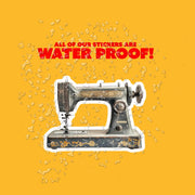 Vintage Sewing Machine Sticker - Old Fashioned Sewing Machine Sticker - Antique Sewing Machine Sticker -Junk Journal Stickers