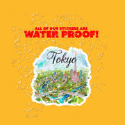 Tokyo Sticker - Japan Sticker - Tokyo Travel Sticker