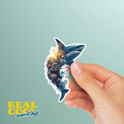 Shark Sticker - Shark Reef Sticker - Ocean Sticker