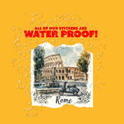 Rome Sticker - Rome Italy Sticker - Colosseum Sticker