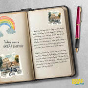 Rome Sticker - Rome Italy Sticker - Colosseum Sticker