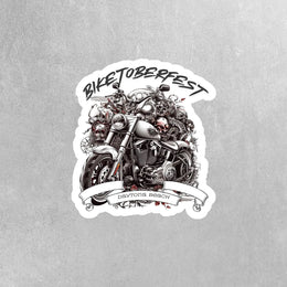 Biketoberfest Sticker - Daytona Beach Motorcycle Sticker - Motorcycle Sticker - Biker Sticker