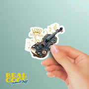 Violin Sticker - Lord Of The Strings Sticker - Violinist Sticker