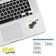 Violin Sticker - Lord Of The Strings Sticker - Violinist Sticker