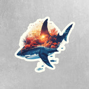 Great White Shark Sticker - Shark Sticker - Shark Reef Stickers