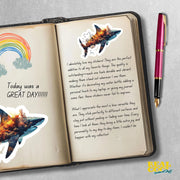 Great White Shark Sticker - Shark Sticker - Shark Reef Stickers