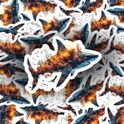 Great White Shark Sticker - Shark Sticker - Shark Reef Stickers