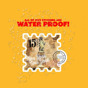 New York Sticker - Statue Of Liberty Sticker - New York Stamp Sticker