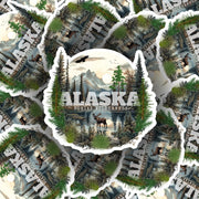 Alaska Noatak Wilderness Sticker - Alaska Sticker - Alaska Travel Decal - Noatak Wilderness Sticker