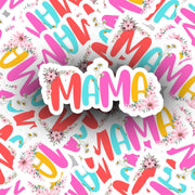 Mama Sticker - Cute Mom Sticker for Mother's Day | Perfect Gift for Moms & New Moms | Vinyl Decal
