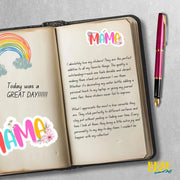 Mama Sticker - Cute Mom Sticker for Mother's Day | Perfect Gift for Moms & New Moms | Vinyl Decal