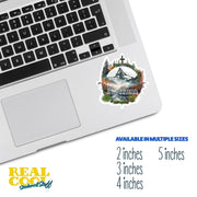 California Sticker - Desolation Wilderness, Outdoors Decal, Nature Lover Gift, Adventure Souvenir, Waterproof Vinyl, Camp Decor