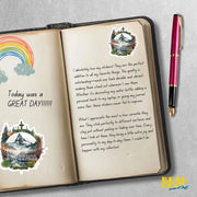 California Sticker - Desolation Wilderness, Outdoors Decal, Nature Lover Gift, Adventure Souvenir, Waterproof Vinyl, Camp Decor