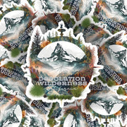 California Sticker - Desolation Wilderness, Outdoors Decal, Nature Lover Gift, Adventure Souvenir, Waterproof Vinyl, Camp Decor