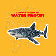 Whale Shark Sticker | Marine Life Vinyl Decal | Ocean Art for Water Lovers & Nature Enthusiasts | Cute Fish Decor