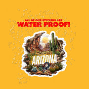 Arizona Sticker - Arizona Desert Sticker - Arizona Decal