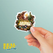 Arizona Sticker - Arizona Desert Sticker - Arizona Decal
