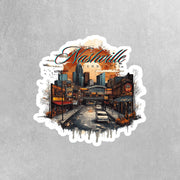 Nashville Sticker - Tennessee Sticker - Nashville Tennessee Decal