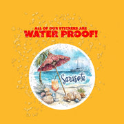 Sarasota Sticker - Sarasota Beach - Florida Sticker