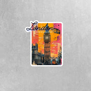 London Sticker - England Decal - Big Ben Sticker