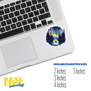 Alaska Sticker - Northern Lights Sticker - Alaska Outdoors Sticker
