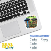 Area 51 Sticker - Alien, UFO, Extraterrestrial Decal for Car, Laptop, Water Bottle & More - Fun Sci-Fi Gift