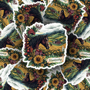 Kentucky Sticker - Kentucky Country Sticker - Horse Sticker