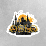 Oslo Sticker - Oslo Norway Sticker - Nordic Sticker - Oslo Cityscape Sticker