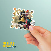 Liberty Bell Sticker - Vintage Philadelphia Souvenir, Retro Travel Art, Pennsylvania Pride, Perfect for Laptops & Water Bottles