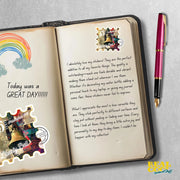 Liberty Bell Sticker - Vintage Philadelphia Souvenir, Retro Travel Art, Pennsylvania Pride, Perfect for Laptops & Water Bottles