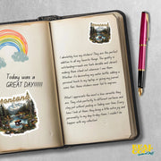 Montana Sticker - The Treasure State Sticker - Montana Decal - Wilderness Sticker