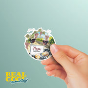 Napa Sticker - Napa California Sticker - California Decal - Wine Country Sticker