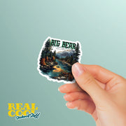 Big Bear Mountain Sticker - Big Bear Mountain Decal - Wilderness Sticker - California Sticker