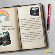 Big Bear Mountain Sticker - Big Bear Mountain Decal - Wilderness Sticker - California Sticker