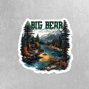 Big Bear Mountain Sticker - Big Bear Mountain Decal - Wilderness Sticker - California Sticker