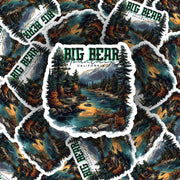 Big Bear Mountain Sticker - Big Bear Mountain Decal - Wilderness Sticker - California Sticker