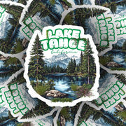 Lake Tahoe Sticker | Waterproof Travel Decal for Outdoors | Perfect Souvenir & Gift for Nature Lovers Adventurers
