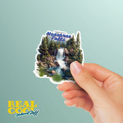 Mossbrae Falls Sticker | California Nature Stickers | Waterproof, Durable Decals for Outdoor Lovers & Adventure Enthusiasts