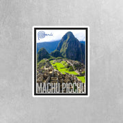 Machu Picchu Sticker | Peru Stickers | Machu Picchu Decal | Travel Souvenir & Wall Art