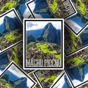 Machu Picchu Sticker | Peru Stickers | Machu Picchu Decal | Travel Souvenir & Wall Art