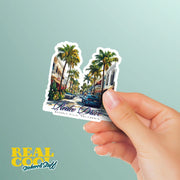 Rodeo Drive Sticker | Vintage Los Angeles Decal | Beverly Hills Sticker | California Souvenir Decor