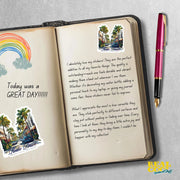 Rodeo Drive Sticker | Vintage Los Angeles Decal | Beverly Hills Sticker | California Souvenir Decor