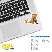 Origami Seal Sticker - Cute Seal Sticker - Origami Seal Decal