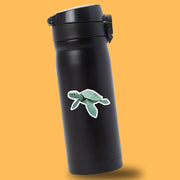 Origami Sea Turtle Sticker - Cute Sea Turtle Sticker - Origami Sea Turtle Decal