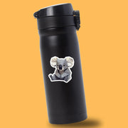 Origami Koala Bear Sticker - Cute Koala Bear Sticker - Origami Koala Bear Decal